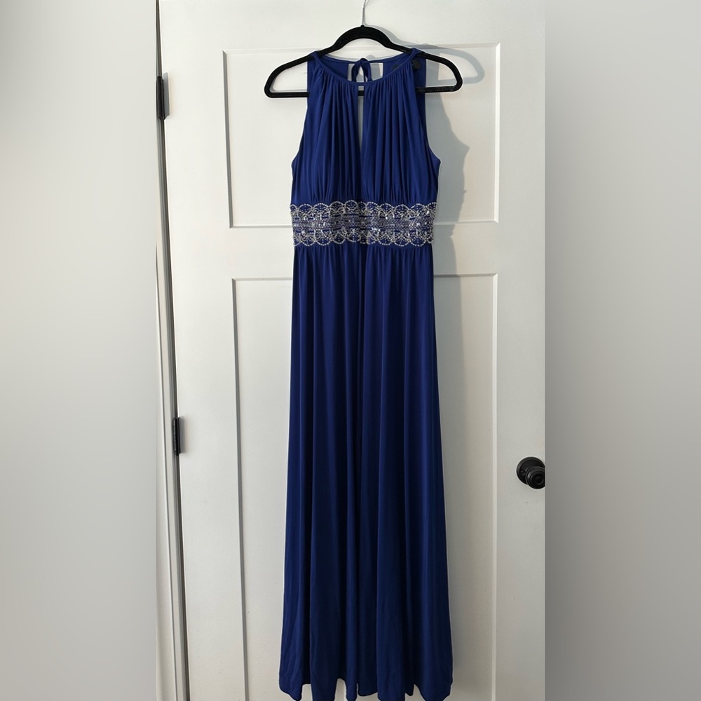 R&M Richards blue gown